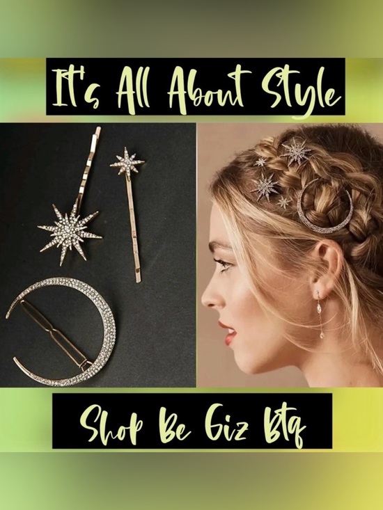 Super Elegant Embellished Hairpin to Enhance your Casual or Night Our Hair look main image 5